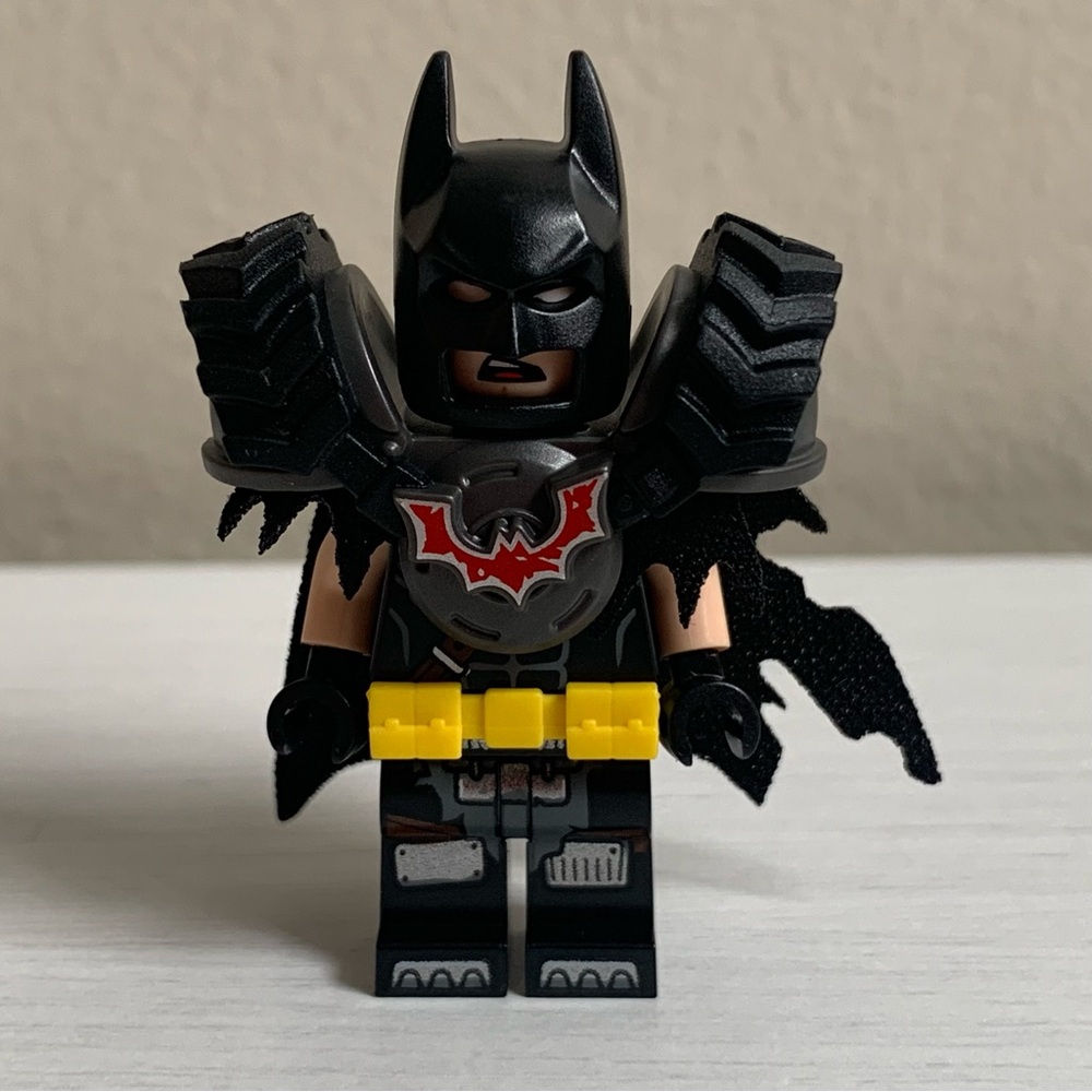 Lego Movie 2 Batman Battle Ready Minifigure tlm128 Set 70836